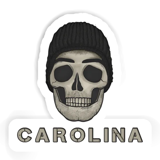 Totenkopf Aufkleber Carolina Notebook Totenkopf Aufkleber Carolina Gift package Image