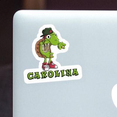 Autocollant Carolina Tortue Hip Hop Notebook Image