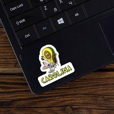 Carolina Sticker Avocado Carolina Sticker Avocado Image