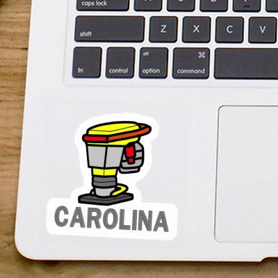 Carolina Aufkleber Vibrationsstampfer Laptop Carolina Aufkleber Vibrationsstampfer Laptop Image