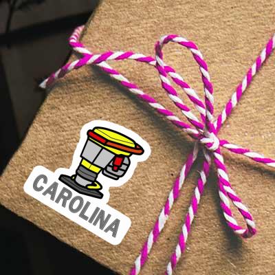 Carolina Aufkleber Vibrationsstampfer Carolina Aufkleber Vibrationsstampfer Image