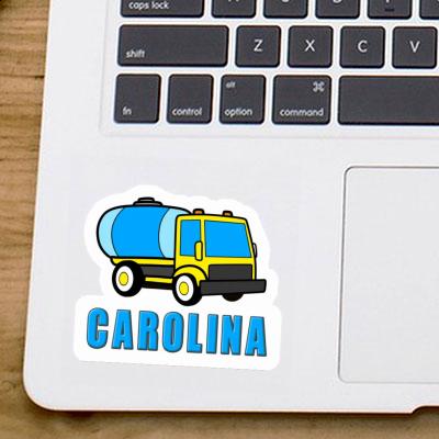 Autocollant Carolina Camion d'eau Autocollant Carolina Camion d'eau Image