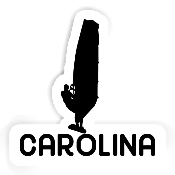 Sticker Carolina Windsurfer Laptop Sticker Carolina Windsurfer Laptop Image