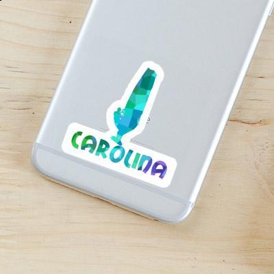 Autocollant Carolina Windsurfer Notebook Image