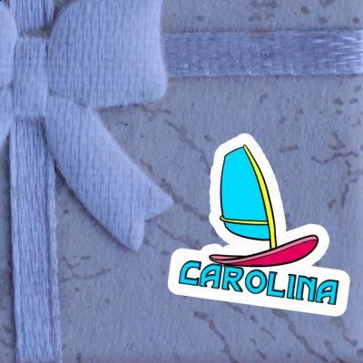 Carolina Aufkleber Windsurfbrett Carolina Aufkleber Windsurfbrett Image