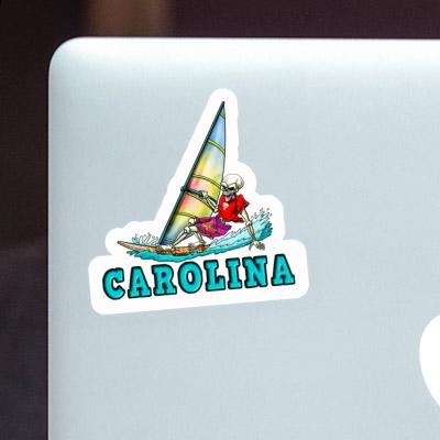 Surfeur Autocollant Carolina Image