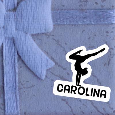 Femme de yoga Autocollant Carolina Notebook Femme de yoga Autocollant Carolina Gift package Image
