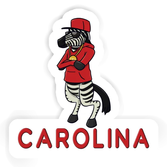Autocollant Carolina Zebra Notebook Autocollant Carolina Zebra Gift package Image