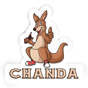 Chanda Sticker Känguru Image