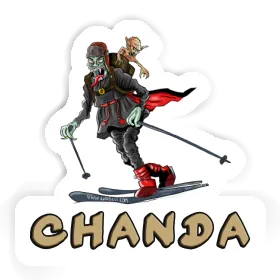 Aufkleber Chanda Telemarker Image