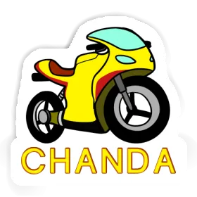 Sticker Motorrad Chanda Image