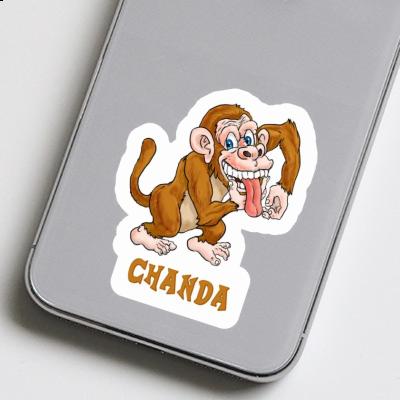 Gorille Autocollant Chanda Gorille Autocollant Chanda Image