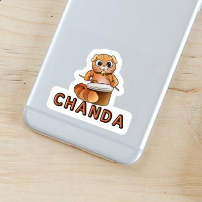 Sticker Trommlerin Chanda Notebook Sticker Trommlerin Chanda Gift package Image