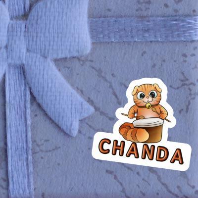 Sticker Trommlerin Chanda Notebook Sticker Trommlerin Chanda Gift package Image