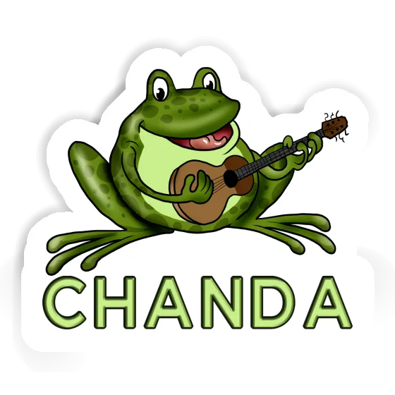 Chanda Aufkleber Frosch Image