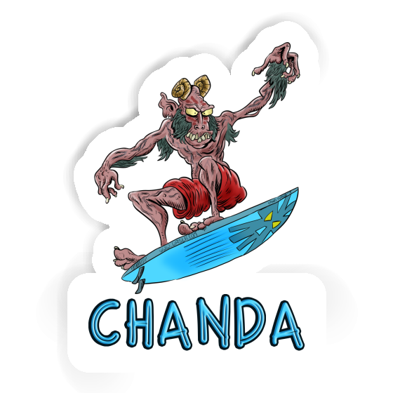 Sticker Chanda Surfer Gift package Image