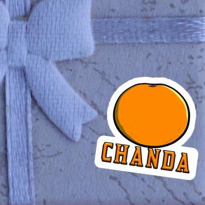 Orange Sticker Chanda Gift package Image
