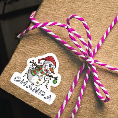 Sticker Bad Snowman Chanda Laptop Sticker Bad Snowman Chanda Laptop Image