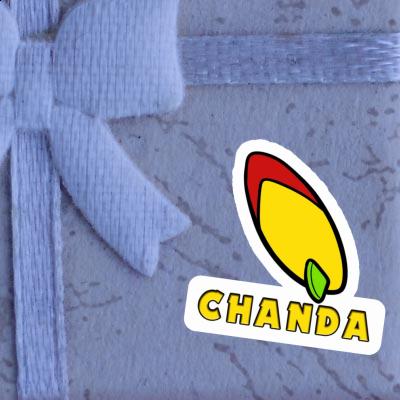 Sticker Chanda Surfboard Gift package Image
