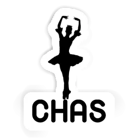 Autocollant Ballerine Chas Image