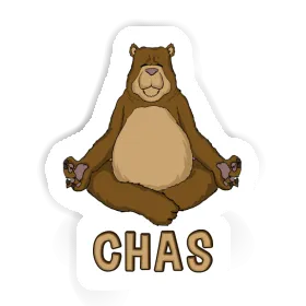 Autocollant Chas Yogi Image