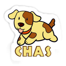 Autocollant Chas Chien Image