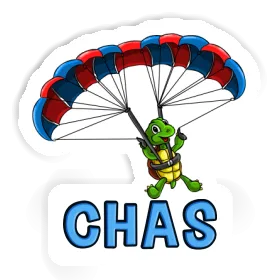 Chas Autocollant Pilote de parapente Image