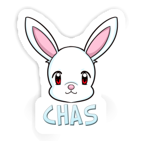 Autocollant Chas Lapin Image