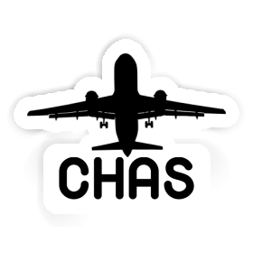 Autocollant Chas Jumbo-Jet Image