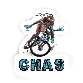 Sticker Chas Biker Image