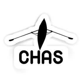 Autocollant Chas Bateau à rames Image