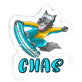 Aufkleber Boarder Chas Image