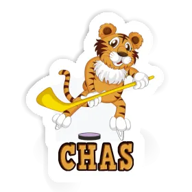 Joueur de hockey sur glace Autocollant Chas Image