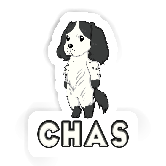 Autocollant Chas Cocker anglais Laptop Image