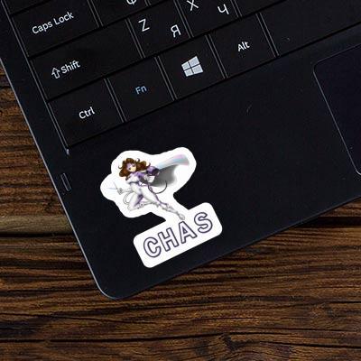 Coiffeuse Autocollant Chas Laptop Image
