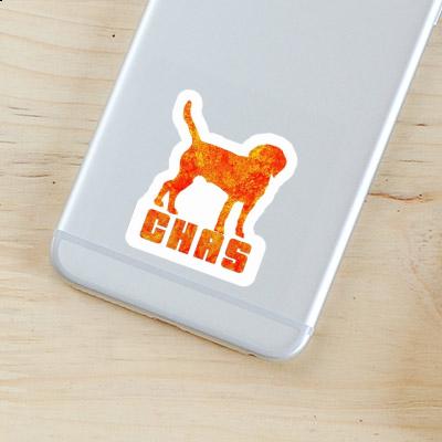 Autocollant Chien Chas Image