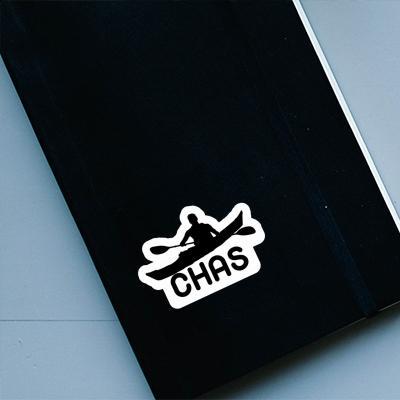 Chas Sticker Kayaker Gift package Image