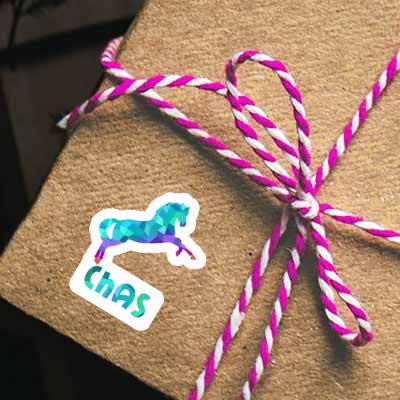 Autocollant Chas Cheval Gift package Image