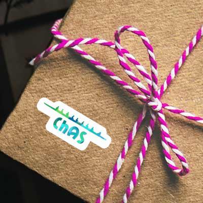 Autocollant Bateau à rames Chas Gift package Image