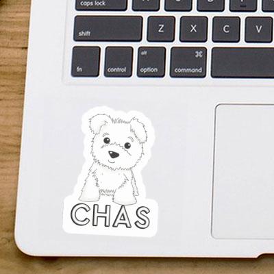 Autocollant Westie Chas Image