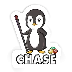 Autocollant Joueur de billard Chase Image