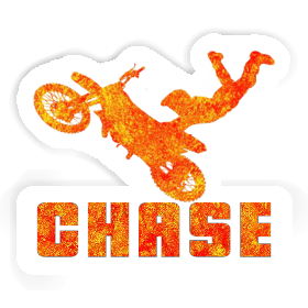 Motocrossiste Autocollant Chase Image