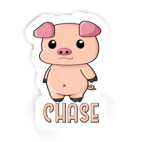 Porcelet Autocollant Chase Image
