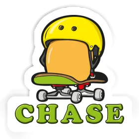 Œuf de skateboard Autocollant Chase Image