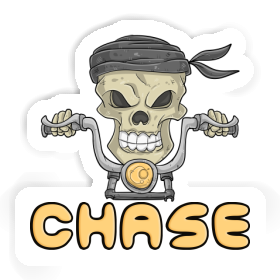 Chase Autocollant Motard Image
