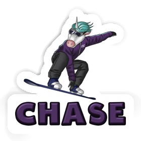 Autocollant Snowboardeuse Chase Image