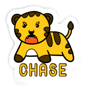 Autocollant Tigre Chase Image