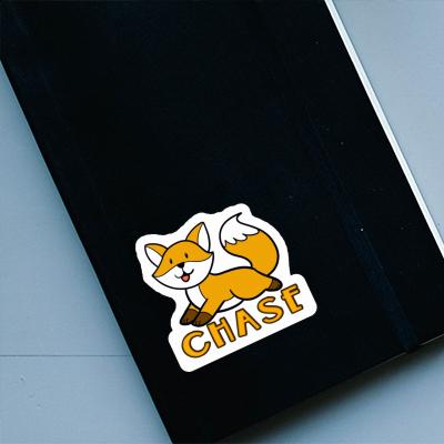 Chase Autocollant Renard Notebook Image