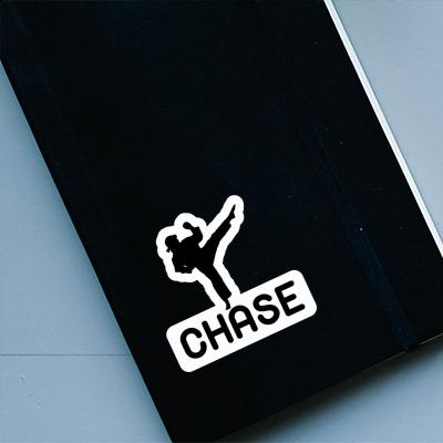 Karateka Aufkleber Chase Notebook Image