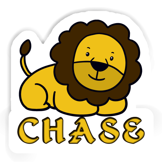 Autocollant Lion Chase Laptop Image